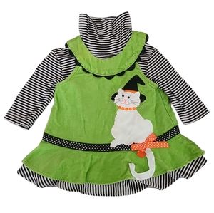 CLEARANCE!! Halloween dress set, 3 Months